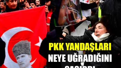 Berlin'deki PKK yandaşları neye uğradıklarını şaşırdı!