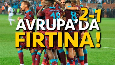 Avrupa'da Trabzonspor 'Fırtına'sı!