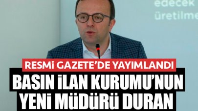 Basın İlan Kurumu'nun yeni müdürü belli oldu! Rıdvan Duran kimdir, nereli ve kaç yaşında