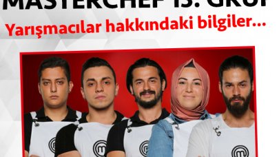 Masterchef 2. sezon 13. grup yarışmacıları/yarışmacı adayları kimdir