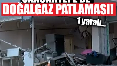 Sancaktepe'deki doğalgaz patlamasında 1 yaralı