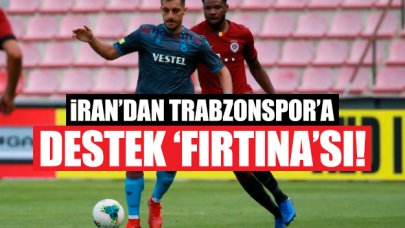 İran'dan Trabzonspor'a Majid Hosseini desteği