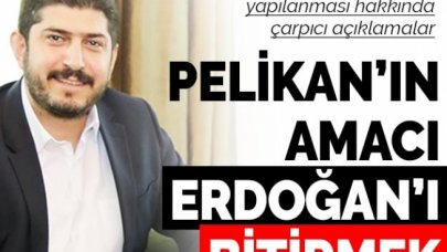 Pelikan'ın amacı Erdoğan'ı bitirmek