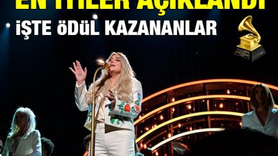 60. Grammy Müzik Ödülleri'ni kim kazandı! Kategorilere göre kazananlar