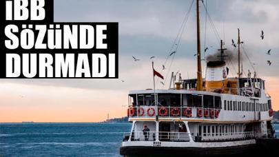 İBB sözünü tutmadı