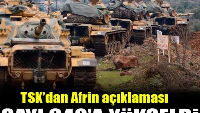 TSK'dan Afrin açıklaması