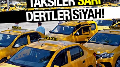 Taksiler sarı dertler siyah