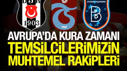 UEFA Avrupa Ligi grup kura çekimi saat kaçta ve hangi kanalda? Trabzonspor ve Beşiktaş'ın muhtemel rkaipleri