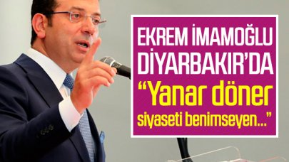 Ekrem İmamoğlu Diyarbakır'da