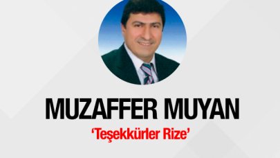 Teşekkürler Rize