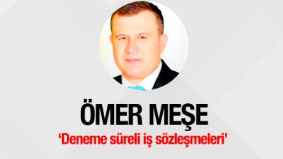 Deneme süreli iş sözleşmeleri