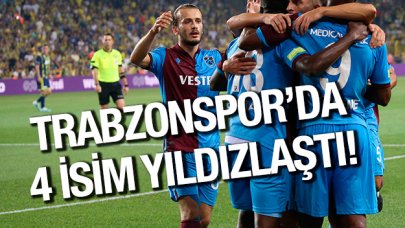 Trabzonspor'da 4 isim parladı