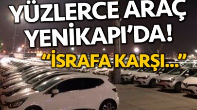 İBB'nin tahsis ettiği yüzlerce israf Renault Clio Yenikapı'da sergilendi!