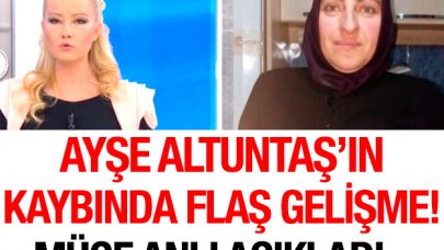 Ayşe Altuntaş'ın kaybında flaş gelişme! Mehmet Taşdelen gözaltında