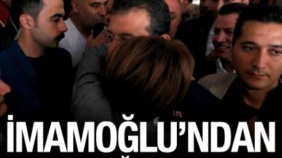 İmamoğlu’ndan Kaftancıoğlu’na destek