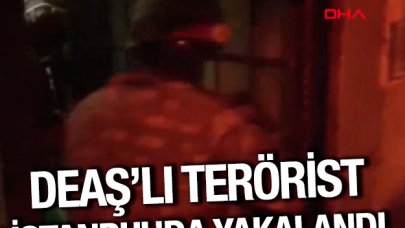 DEAŞ'lı terörist İstanbul'da yakalandı