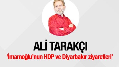 İmamoğlu'nun Diyarbakır ziyareti, HDP'nin şeytanlaştırılmasına engel olmuş, millet iradesi konusunda dayanışmayı büyütmüştür...