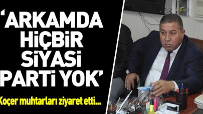 Arkamda hiçbir siyasi parti yok