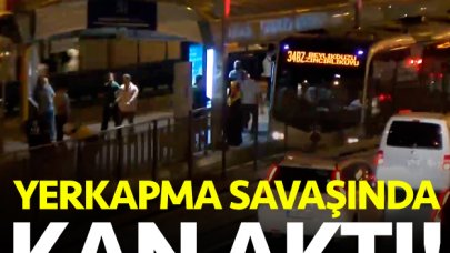 Metrobüste yer kapma savaşı kanlı bitti: 1 yaralı