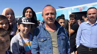 İstanbullu çoluk çocuk TEKNOFEST'e akın etti