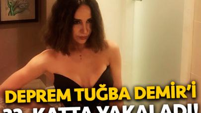 Betül Demir depreme 32. katta yakalandı