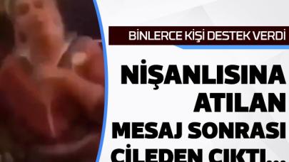 Nişanlısı Gökhan Çıra'ya mesaj atan kadını ifşa eden Selin Ciğerci'ye destek