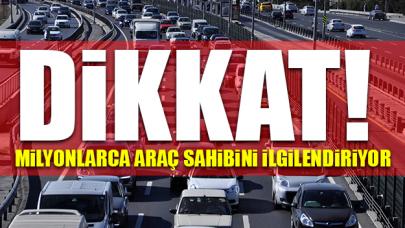 Milyonlarca araç sahibini ilgilendiren açıklama! Binlerce liralık indirim var