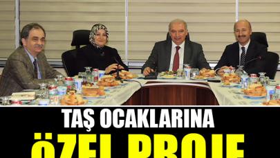 Taş ocaklarına özel proje