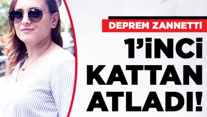 Dolap sallanınca 1'inci kattan atladı