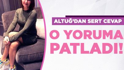 Pınar Altuğ eşi Yağmur Atacan için yapılan "Annesi gibi duruyorsunuz" yorumuna patladı