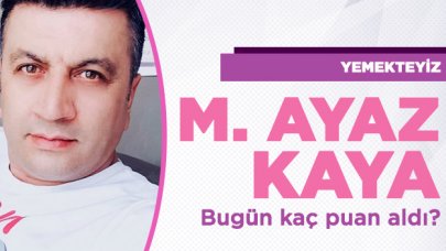 Yemekteyiz 9 Ekim Çarşamba | Ayaz Mehmet Kaya kaç puan aldı ve menüsünde neler vardı?