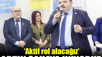 Artık sahaya iniyoruz