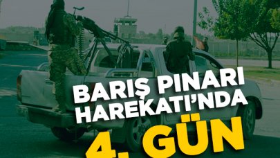 Barış Pınarı Harekatı'nda 4. gün | İlerleyiş sürüyor