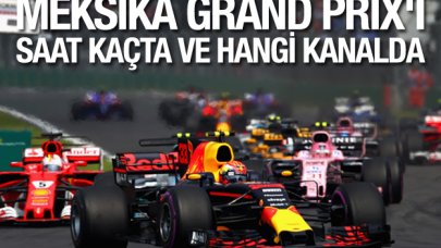 Formula 1 (F1) Meksika Grand Prix'i ne zaman hangi kanalda ve saat kaçta