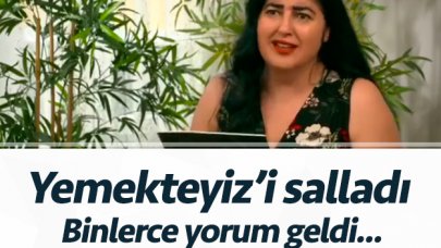 Yemekteyiz Sevda İlkin sosyal medyayı salladı! Yorum yağdı...