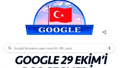 Google 29 Ekim'i unutmadı! Cumhuriyet Bayramı Doodle'ı yayında