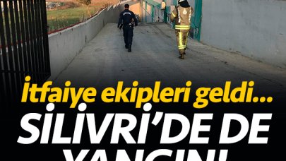 Silivri'deki sünger fabrikasında yangın! Anında müdahale faciadan kurtardı