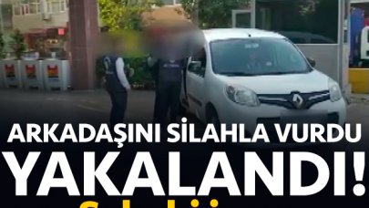 Arkadaşını silahla vuran şüpheli yakalandı