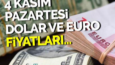 4 Kasım Pazartesi dolar ve euro kaç lira? Alış satış fiyatları