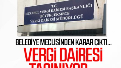 Büyükçekmece Vergi Dairesi taşınıyor