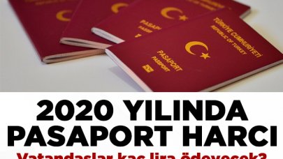 2020 Pasaport harç ve cüzdan ücreti kaç lira? Bordo ve gri pasaport fiyatları