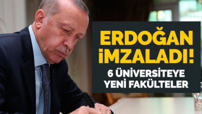 6 üniversiteye yeni fakülte kararı! Resmi Gazete'de yayımlandı