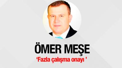 Fazla çalışma onayı