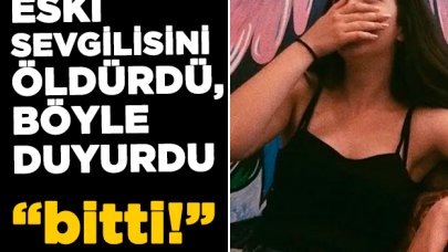 Eski sevgilisini öldürdüğünü Instagram'da ilan etti