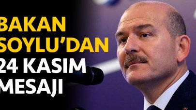 Bakan Soylu'dan 'Öğretmenler Günü' mesajı