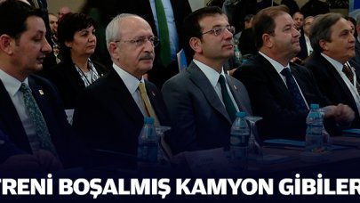 Freni boşalmış kamyon gibiler!