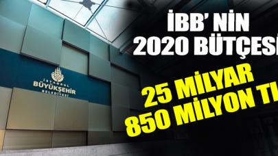 İBB'nin 2020 bütçesi açıklandı