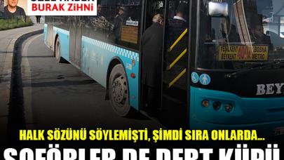 Şoförler de dert küpü