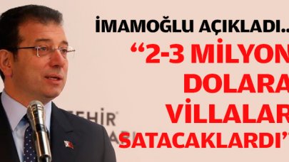 Ekrem İmamoğlu: Kanal İstanbul konut projesi mi? 2-3 milyon dolar villalar satılacakmış!