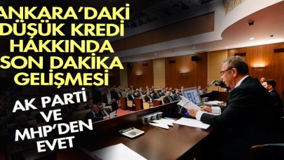 Meclis Ankara'daki otobüs kredisini kabul etti